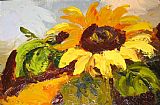 Unknown sunflower II painting